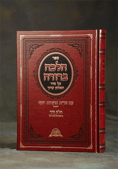 הלכה ברורה - חלק ב'